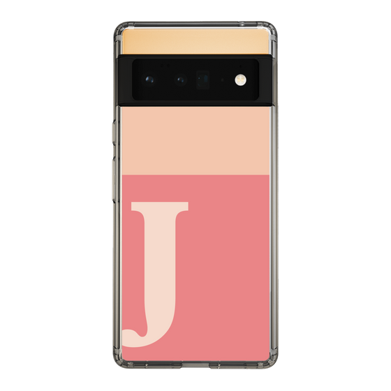 Slim Protection Case［ Original - initial two tone - J pink ］