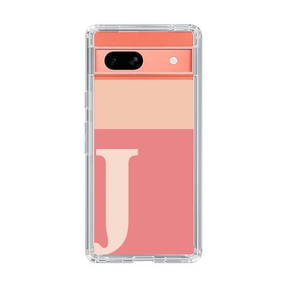 Slim Protection Case［ Original - initial two tone - J pink ］