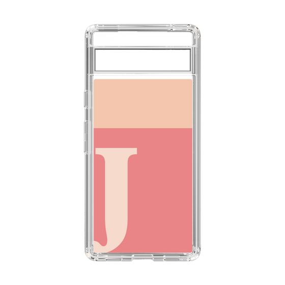 Slim Protection Case［ Original - initial two tone - J pink ］