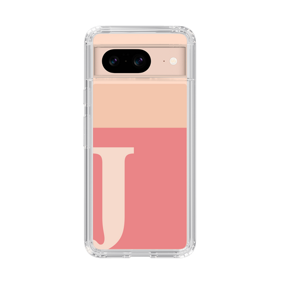 Slim Protection Case［ Original - initial two tone - J pink ］