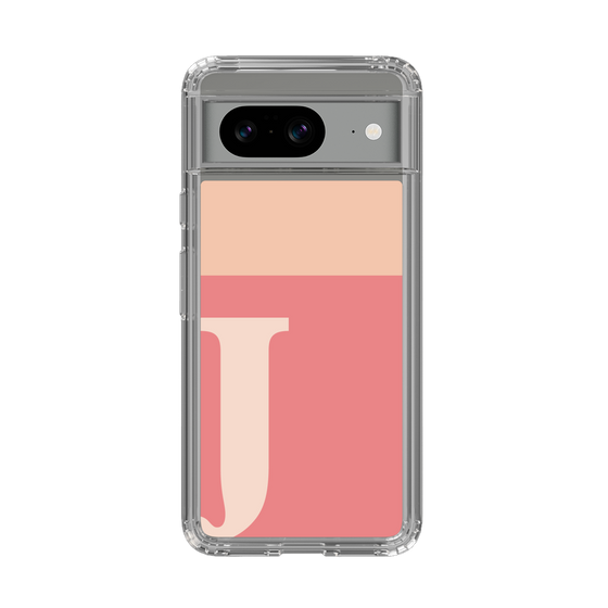 Slim Protection Case［ Original - initial two tone - J pink ］