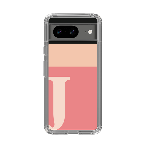 Slim Protection Case［ Original - initial two tone - J pink ］