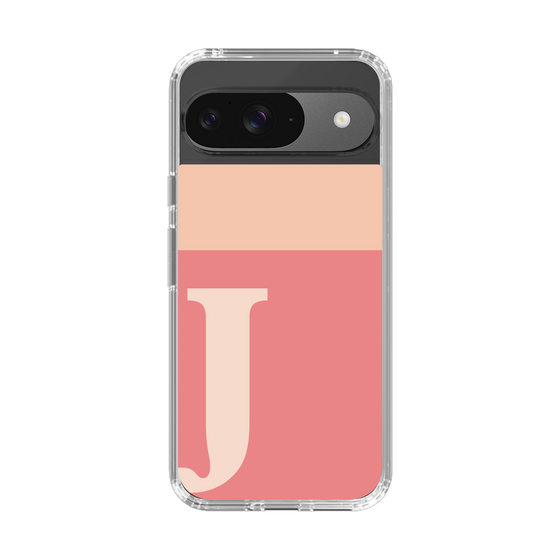 Slim Protection Case［ Original - initial two tone - J pink ］