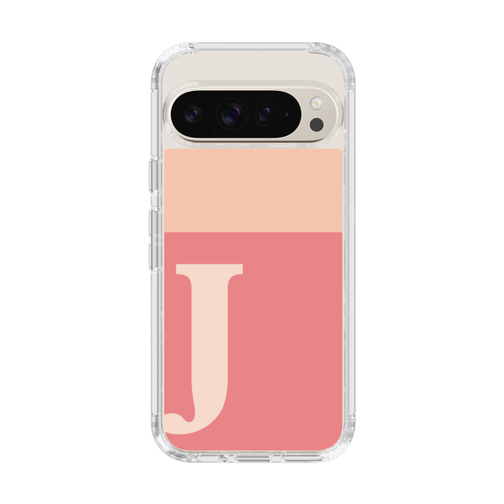 Slim Protection Case［ Original - initial two tone - J pink ］