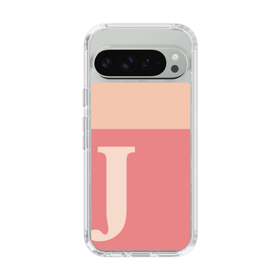Slim Protection Case［ Original - initial two tone - J pink ］