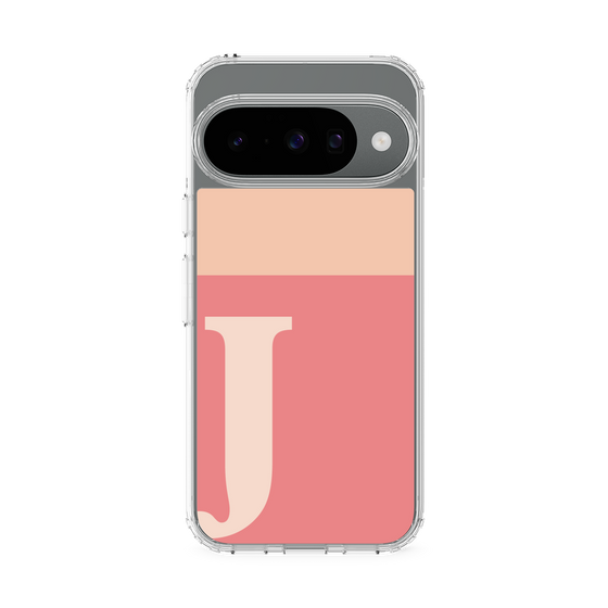Slim Protection Case［ Original - initial two tone - J pink ］