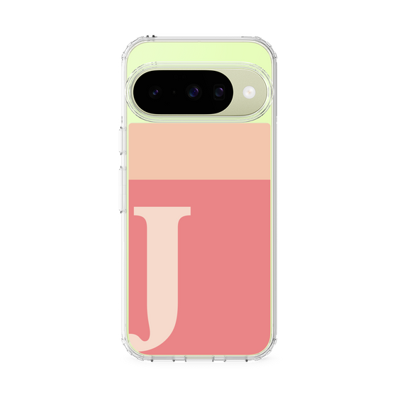 Slim Protection Case［ Original - initial two tone - J pink ］