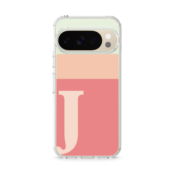 Slim Protection Case［ Original - initial two tone - J pink ］