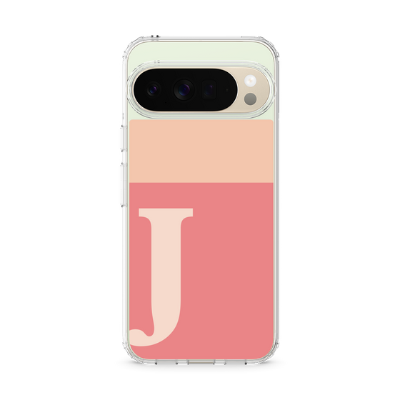 Slim Protection Case［ Original - initial two tone - J pink ］