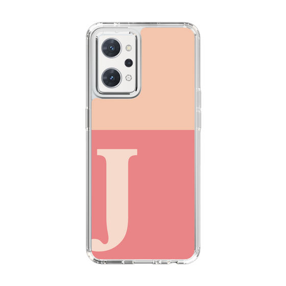 Slim Protection Case［ Original - initial two tone - J pink ］