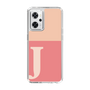 Slim Protection Case［ オリジナル - initial two tone - J pink ］
