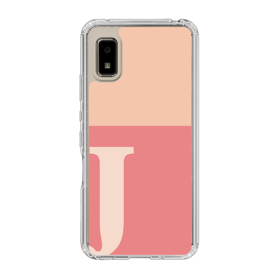 Slim Protection Case［ Original - initial two tone - J pink ］