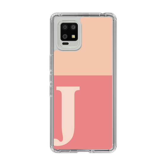 Slim Protection Case［ Original - initial two tone - J pink ］