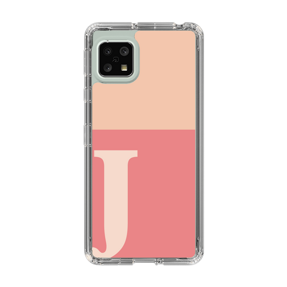 Slim Protection Case［ Original - initial two tone - J pink ］