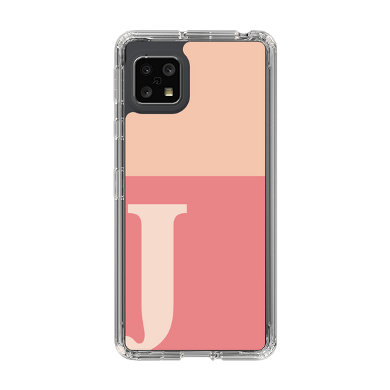 Slim Protection Case［ Original - initial two tone - J pink ］