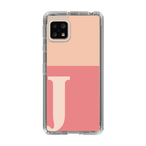 Slim Protection Case［ Original - initial two tone - J pink ］