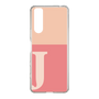 Slim Protection Case［ Original - initial two tone - J pink ］