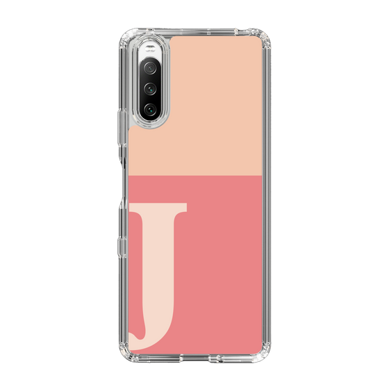 Slim Protection Case［ Original - initial two tone - J pink ］