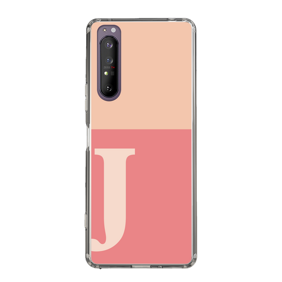 Slim Protection Case［ Original - initial two tone - J pink ］