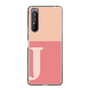 Slim Protection Case［ Original - initial two tone - J pink ］
