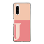Slim Protection Case［ Original - initial two tone - J pink ］