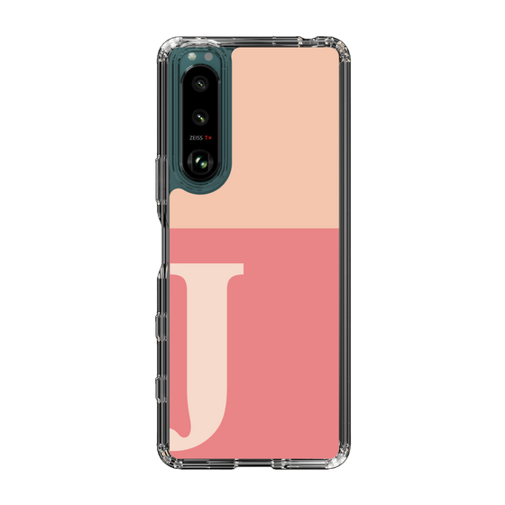Slim Protection Case［ Original - initial two tone - J pink ］