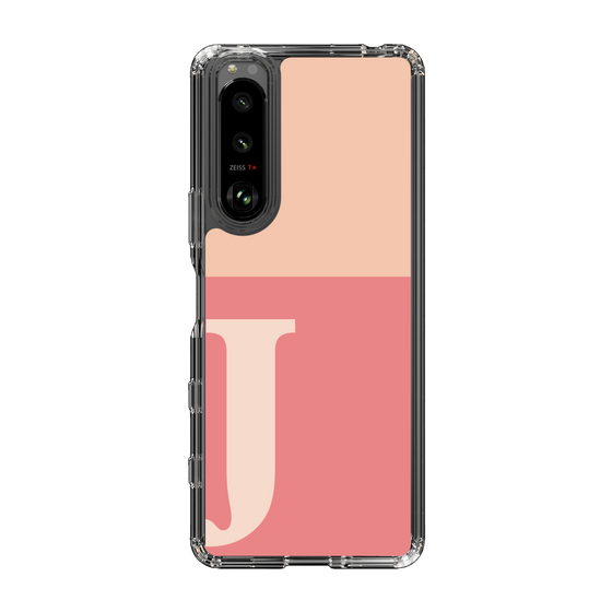 Slim Protection Case［ Original - initial two tone - J pink ］