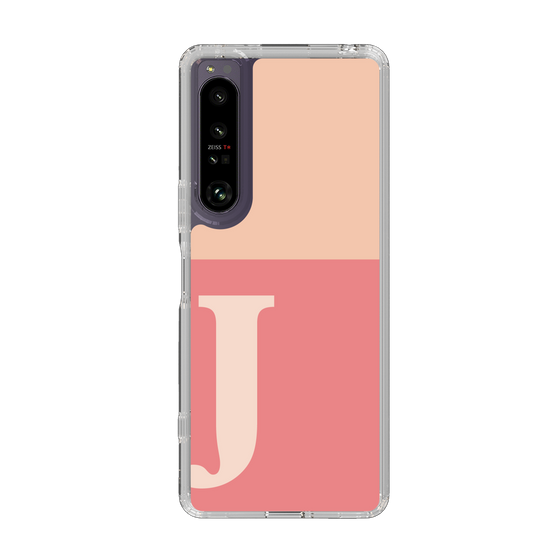 Slim Protection Case［ Original - initial two tone - J pink ］