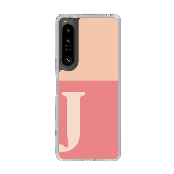 Slim Protection Case［ Original - initial two tone - J pink ］