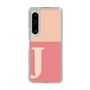 Slim Protection Case［ Original - initial two tone - J pink ］