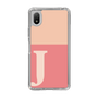 Slim Protection Case［ Original - initial two tone - J pink ］