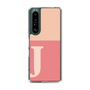 Slim Protection Case［ Original - initial two tone - J pink ］