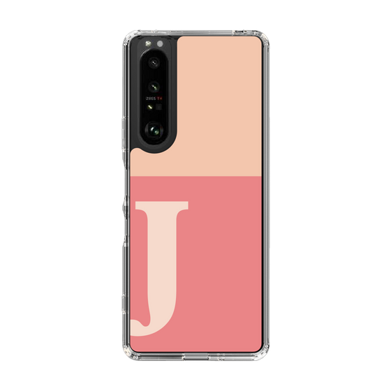 Slim Protection Case［ Original - initial two tone - J pink ］