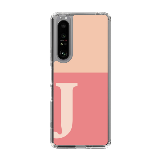 Slim Protection Case［ Original - initial two tone - J pink ］