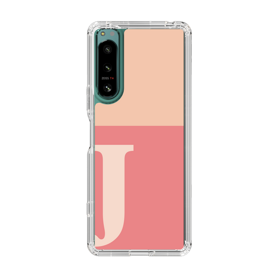 Slim Protection Case［ Original - initial two tone - J pink ］