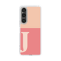 Slim Protection Case［ Original - initial two tone - J pink ］