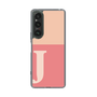 Slim Protection Case［ Original - initial two tone - J pink ］