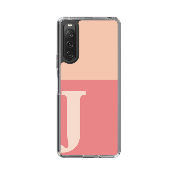 Slim Protection Case［ Original - initial two tone - J pink ］