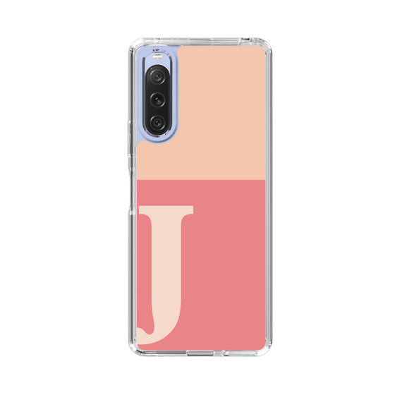 Slim Protection Case［ Original - initial two tone - J pink ］