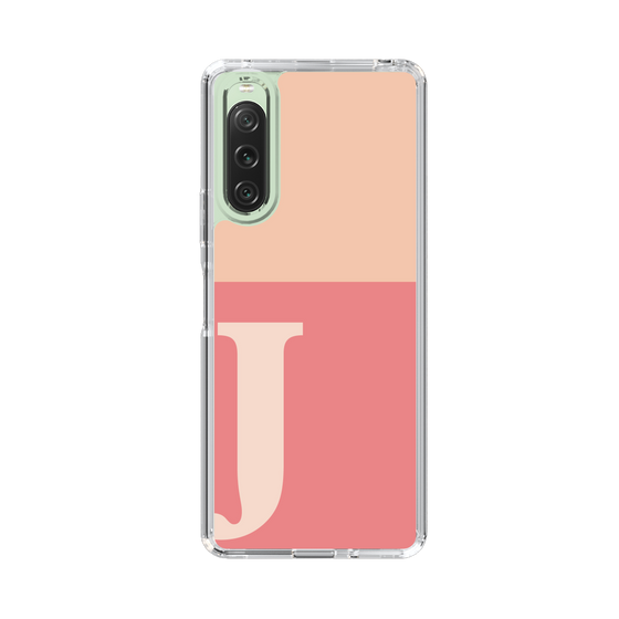 Slim Protection Case［ Original - initial two tone - J pink ］