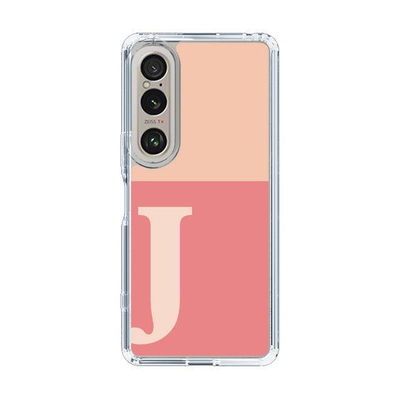 Slim Protection Case［ Original - initial two tone - J pink ］