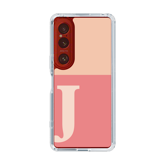 Slim Protection Case［ Original - initial two tone - J pink ］