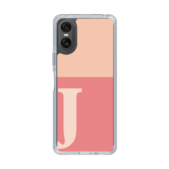 Slim Protection Case［ Original - initial two tone - J pink ］