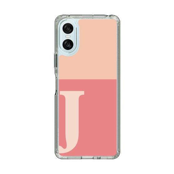 Slim Protection Case［ Original - initial two tone - J pink ］