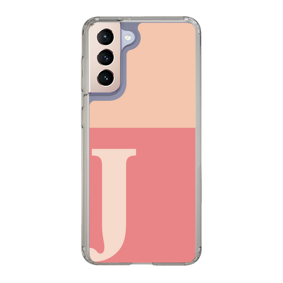 Slim Protection Case［ Original - initial two tone - J pink ］