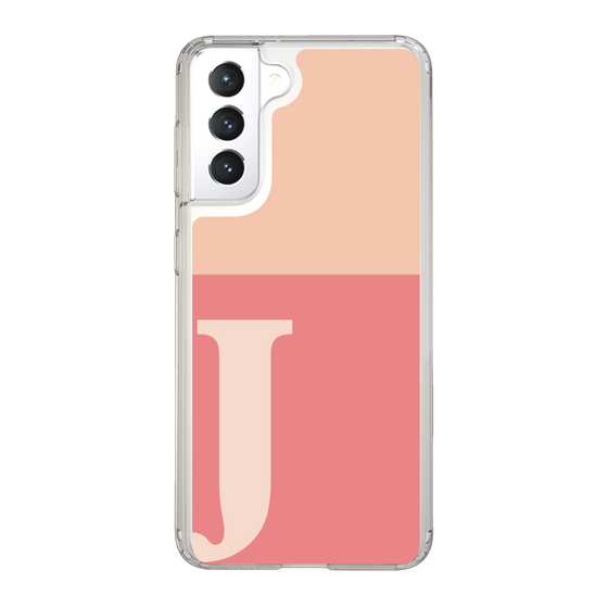 Slim Protection Case［ Original - initial two tone - J pink ］