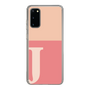 Slim Protection Case［ Original - initial two tone - J pink ］