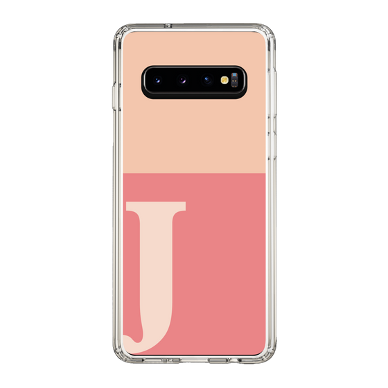 Slim Protection Case［ Original - initial two tone - J pink ］