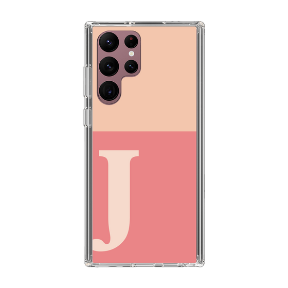 Slim Protection Case［ Original - initial two tone - J pink ］