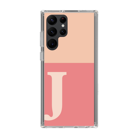 Slim Protection Case［ Original - initial two tone - J pink ］